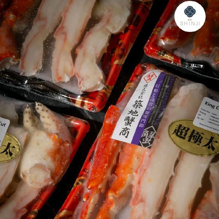 Alaska King Crab Legs Cut Kaki Kepiting Alaska Premium