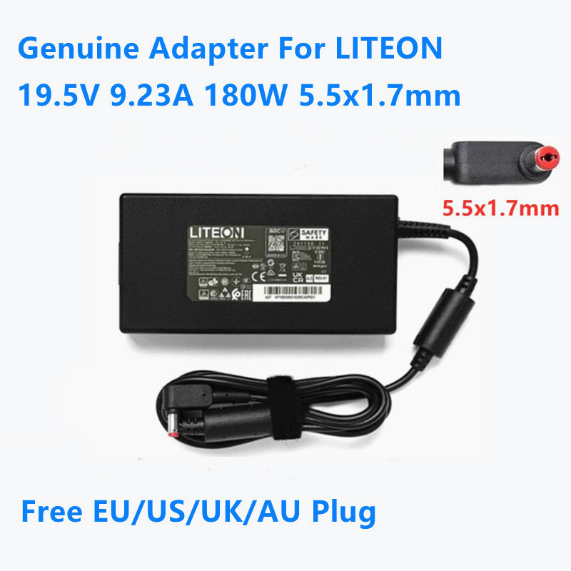 Genuine 19.5V 9.23A 180.0W 5.5x1.7mm LITEON PA-1181-16 Power Supply AC Adapter For ACER Laptop