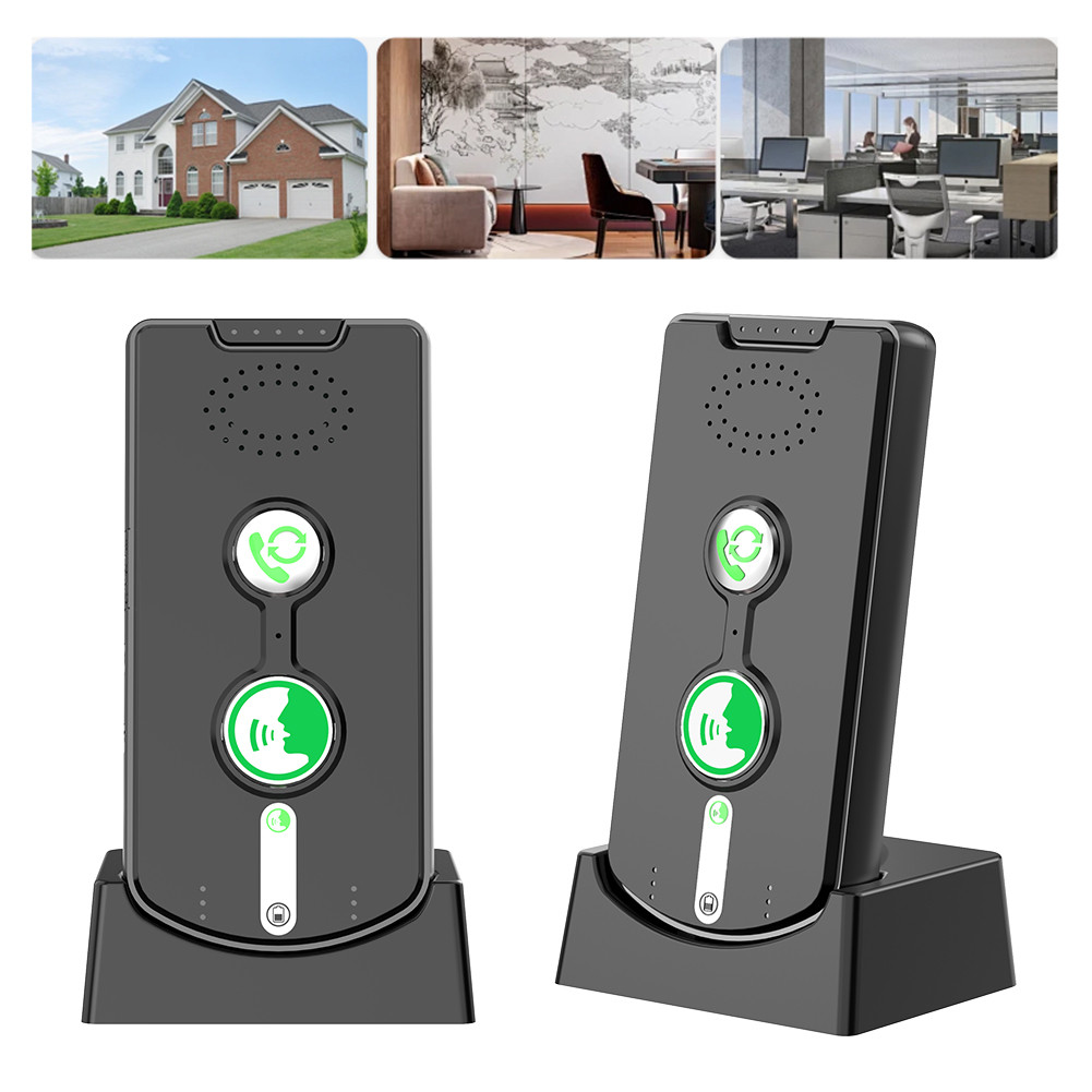 Indoor Outdoor Interphone System Wireless Intercom System 2 Way Voice Intercom Wireless Voice Two