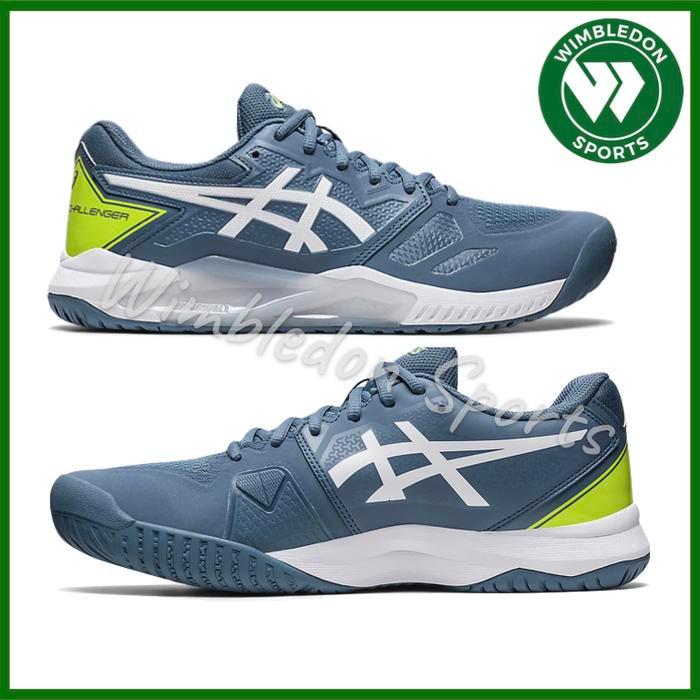 Sepatu Asics Gel Challenger 13 Steel Blue / Sepatu Tenis Asics