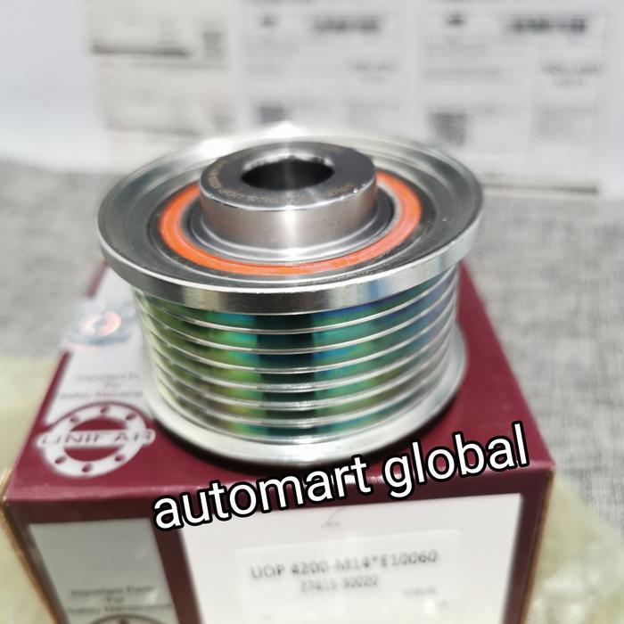 pulley alternator dinamo cas innova diesel unifar newst