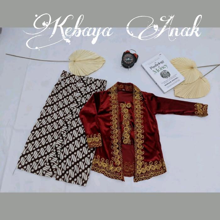 Kebaya Anak, Bludru Anak Kartini, Baju Anak Perempuan