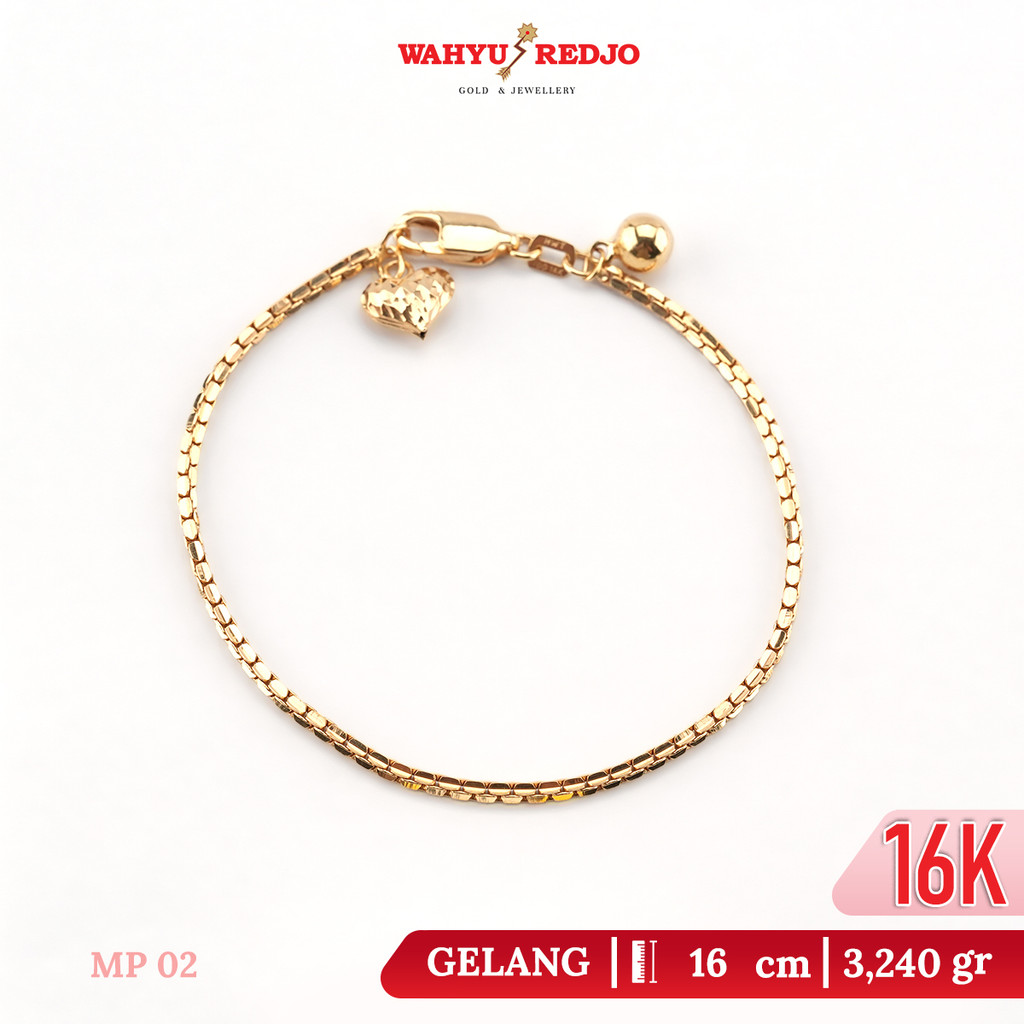 Gelang Emas Kadar 16K Wahyu Redjo GL 16K 31587736