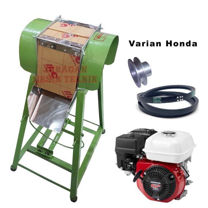Mesin Parut Kelapa Singkong Merk Kokoh Roll 4 Inch Penggerak Bensin - Rangka saja - Honda