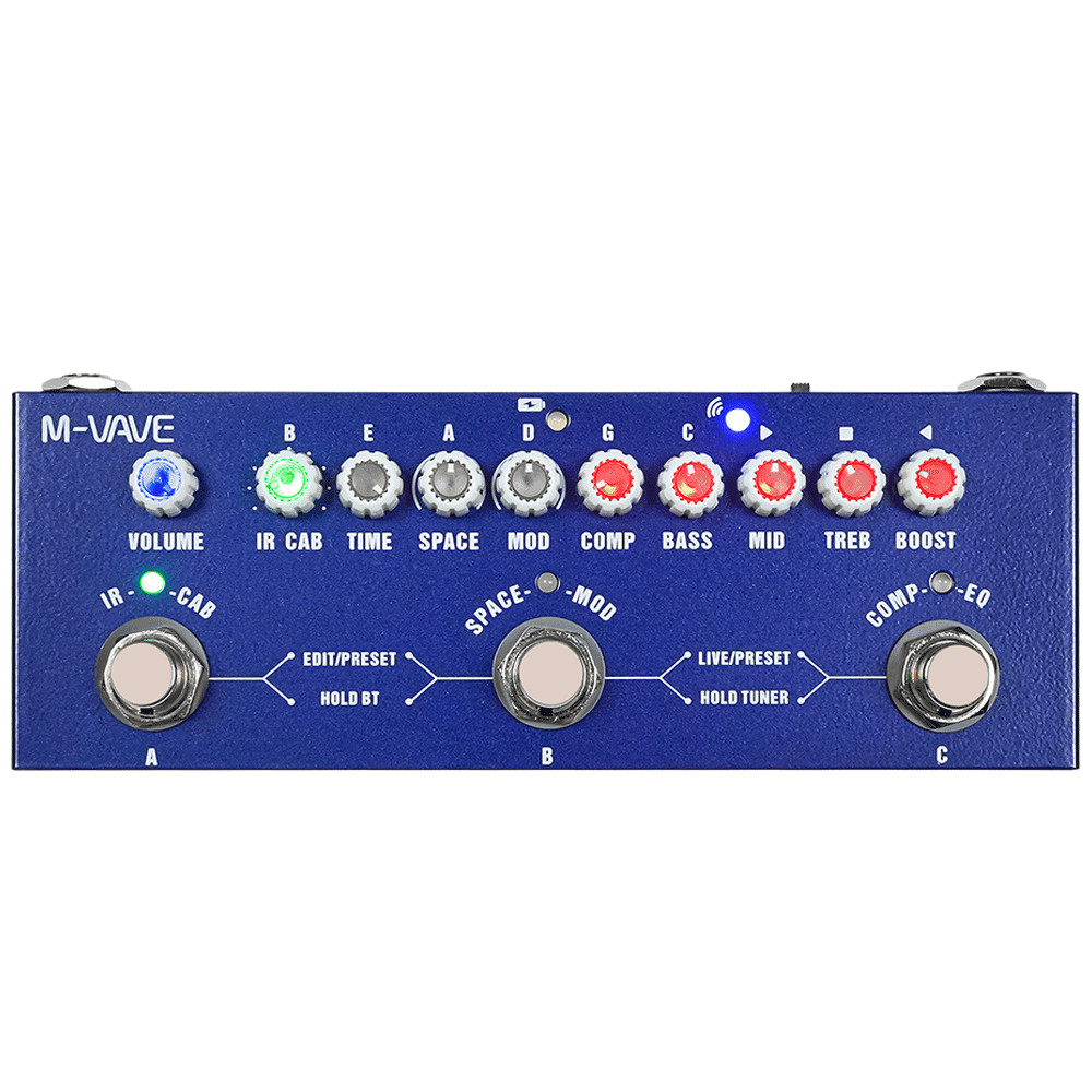 M-VAVE Cube Baby Bass Multi Effects Bass IR Portable