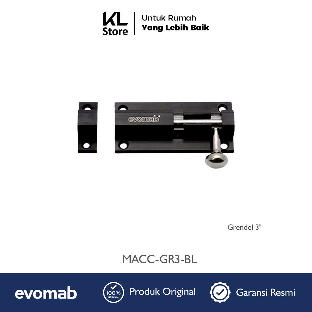 EVOMAB Grendel 3 Inch / MACC-GR3-BL / Black