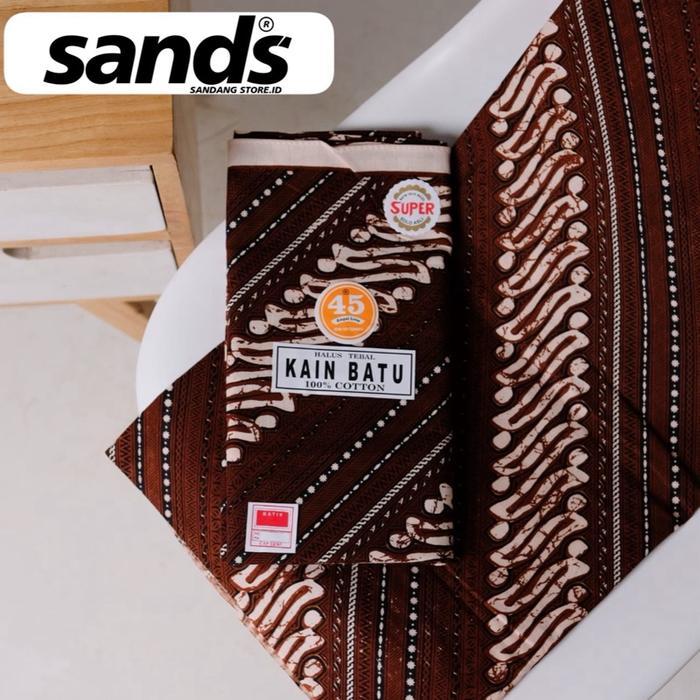 Kain Batik Modern - Kain Batik Panjang Putih- Jarik Jawa Asli Putih- Samping Panjang Tebal Lembut