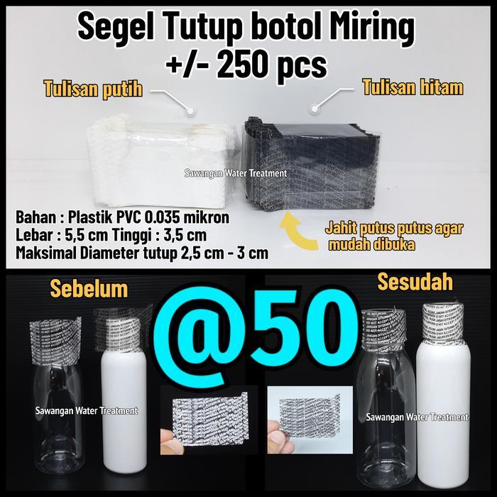 Segel Plastik Tutup Botol / Shrink Tutup Botol