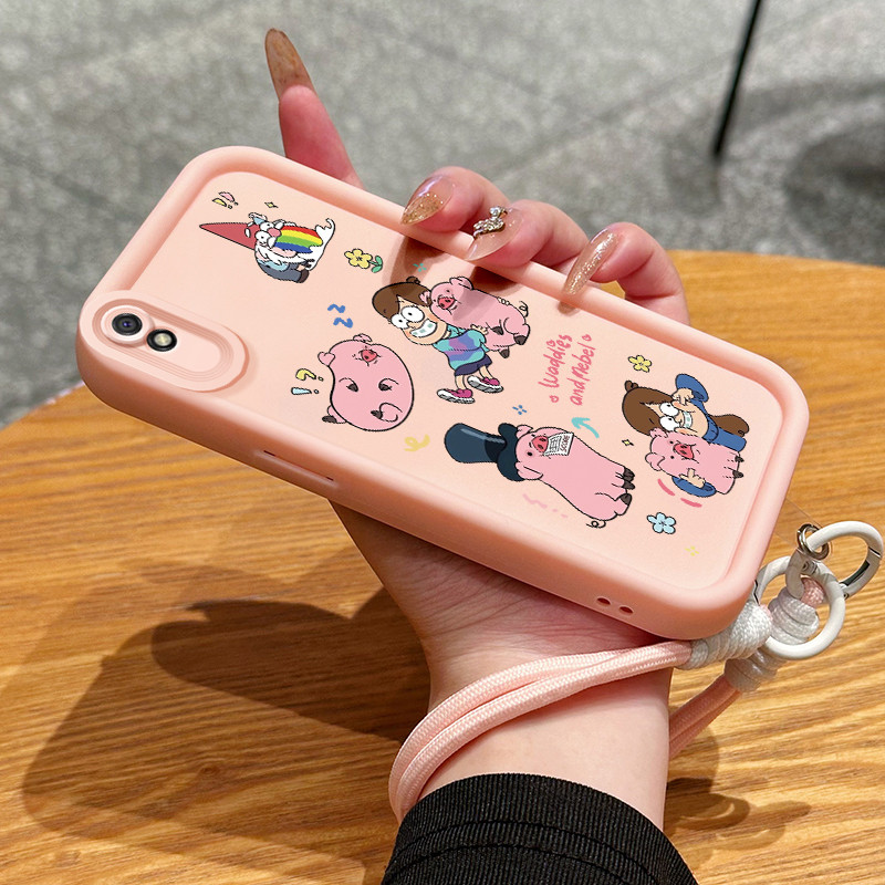 Casing Hp untuk Xiaomi Redmi 9A 9I Case Casing hewan kartun pola Cesing HP pelindung Softcase Siliko