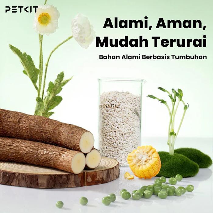 PETKIT Natural Cat Litter Tofu & Cassava 2.4KG