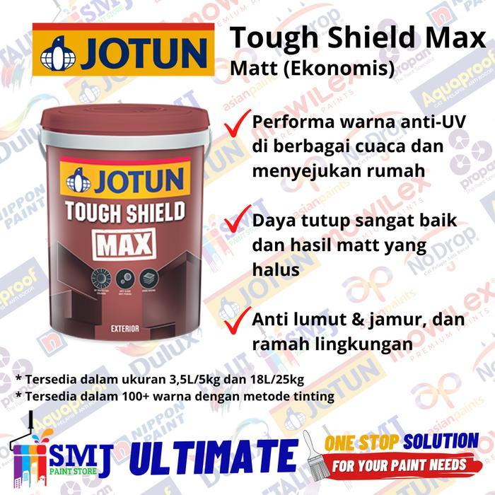 Cat Tembok Eksterior Jotun TOUGHSHIELD MAX warna LIGHT ANTIQUE 18L