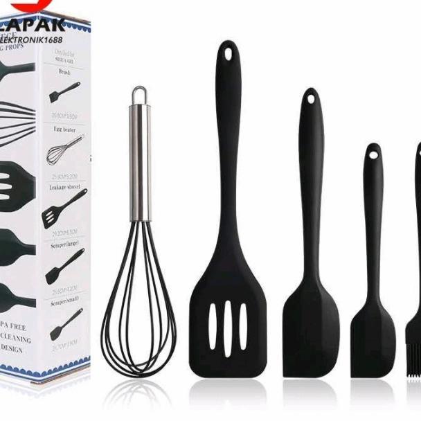 spatula set silikon 5in1