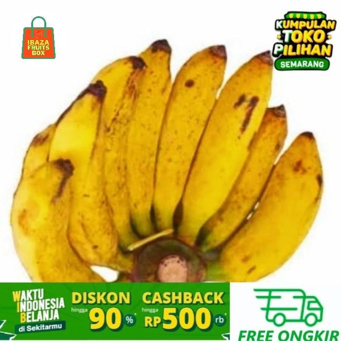 Buah PISANG RAJA ibaza fruitsBOX - COD KOTA SEMARANG harga per sisir