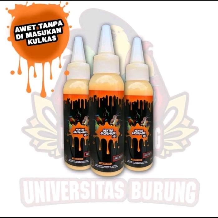 Nektar Gacormaxx (G0Ld) Pleci Sogon Colibri Gacor Maxx Makanan Burung Peliharaan