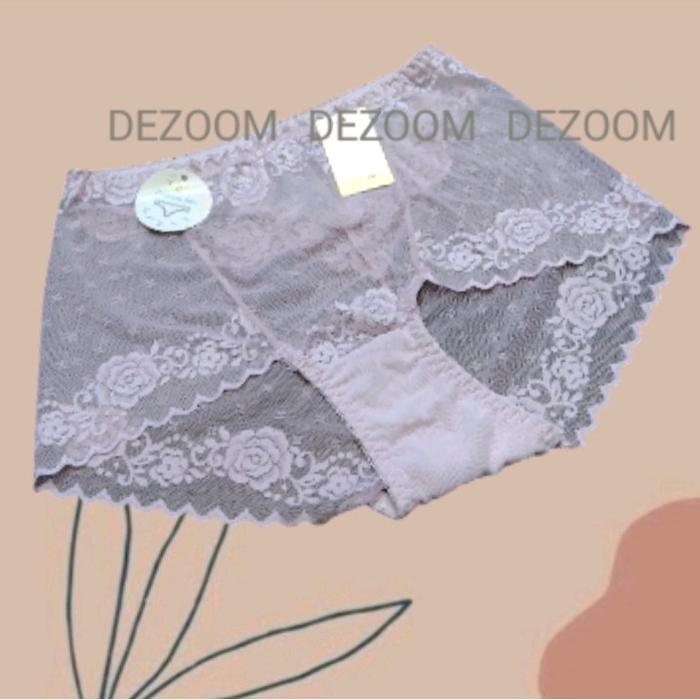 Tally 997 Celana Dalam Wanita Sexy Semi Transparan Fit XL-XXL