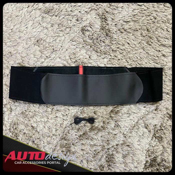 Ready Sarung Stir Mobil Cover Setir Bahan Kulit Asli dan Suede DIY Jahit