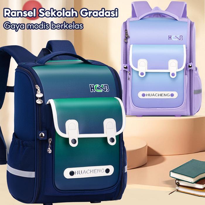 Tas Ransel Anak / Tas Sekolah SD Perempuan & Laki-Laki / Tahan Air Kapasitas Besar / Tas Punggung /