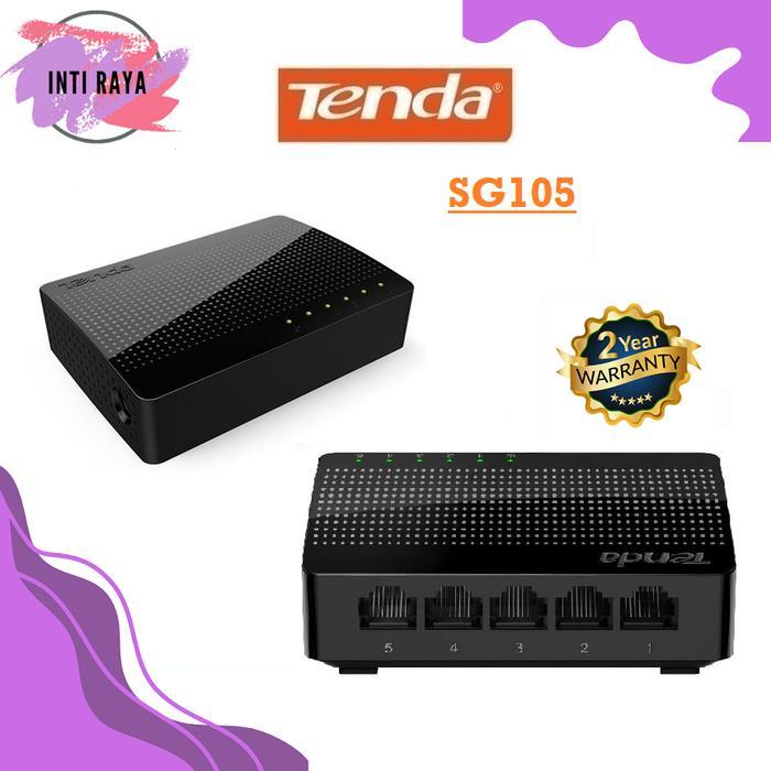 Tenda Sg105 5- Port Gigabit Desktop Switch