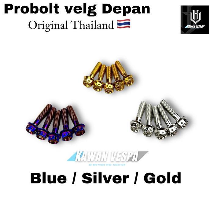 Baut Probolt Velg Vespa Sprint Primavera S125 Lx Gts