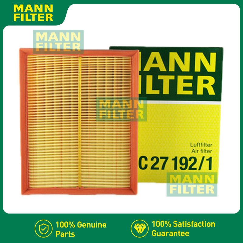 C27192/1 For AUDI A4(B6 B7) 1.6L 1.8T 1.9TDI 2.0L 2.4L 2.5 2.7TDI 3.0L 3.2TFSI MANN FILTER Air