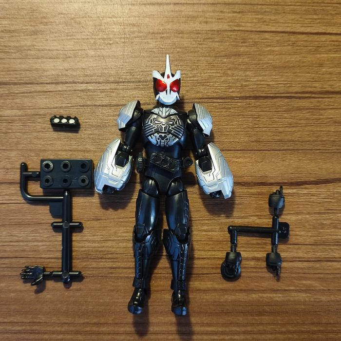 SHODO XX Kamen Rider OOO Ozu Sagohzo Combo Original Bandai