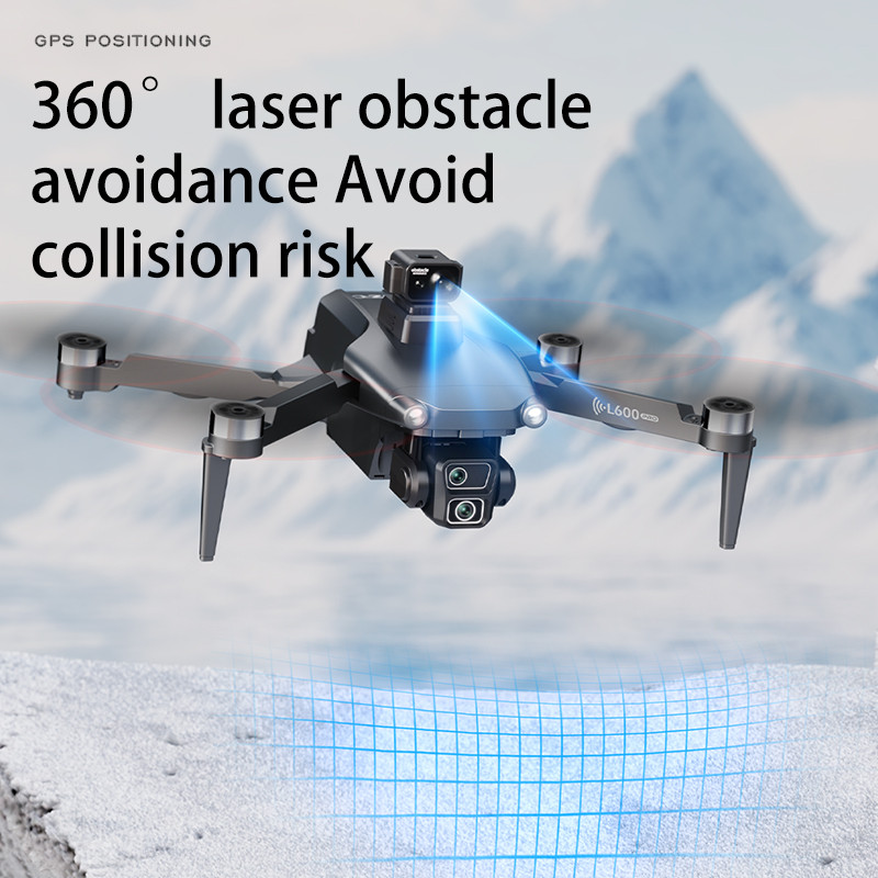 LYZRC L600-1 PRO LCD Color Screen RC Professional 4K Camera Drone GPS Positioning Brushless Motor