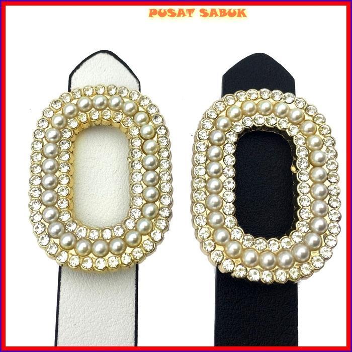 TERLARIS Gesper Ikat Pinggang Belt Wanita Tali Kulit Women Gasper Cantik Sabuk kecil kekinian