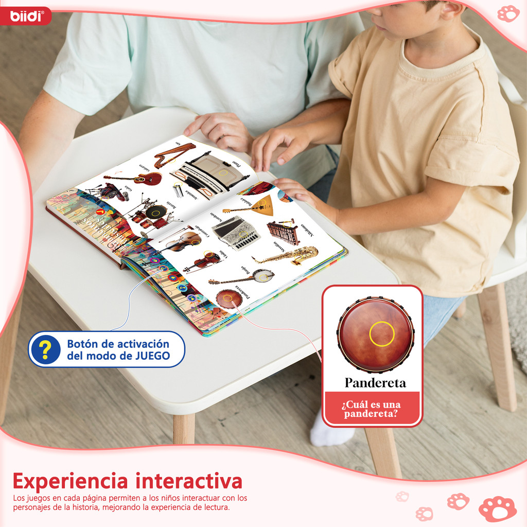 Spanish Reading Book Learn to Read The World Around You Educational e-Book Montessori Interactive