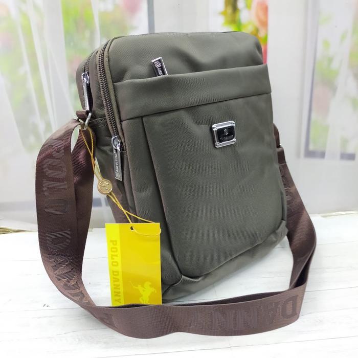 Tas Selempang Minimalis Dms - Tas Polo Danny Besar - Tas Polo Danny L Selempang Pria
