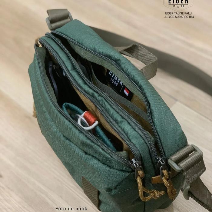 Tas Pinggang Pria Eiger Seaway Pouch Landscape Tas Selempang Waistbag Original