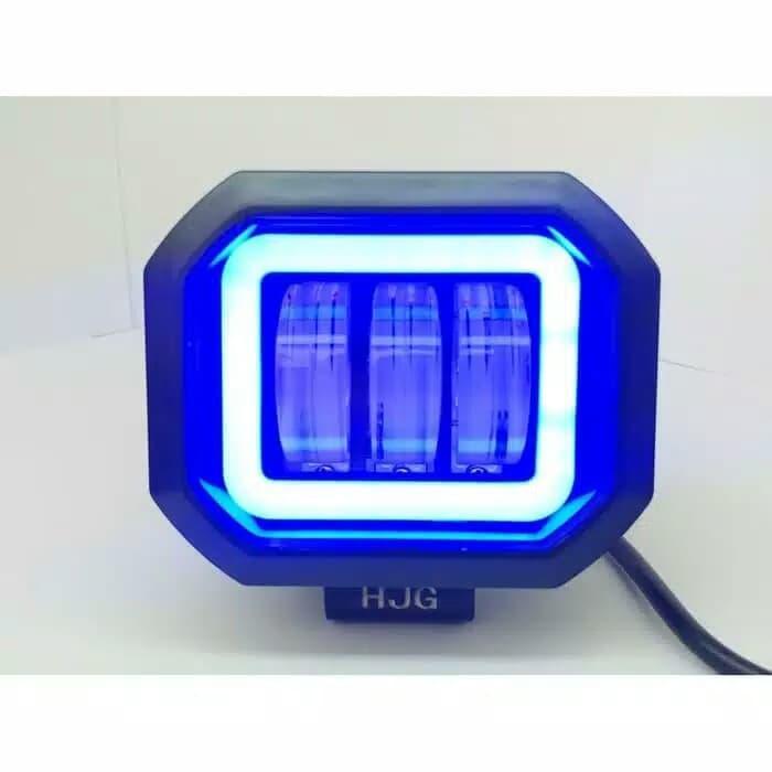 Lampu Daymaker Mini Kotak 3mata 30watt Lensa 4D Cwl 3 Mata 30watt TERMURAH