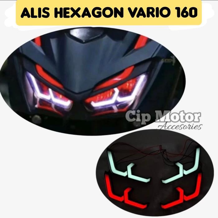 LAMPU ALIS LAZY HEXAGON VARIO 160 LAZY HEXA VARIO 160 CBS ABS RESTOCK