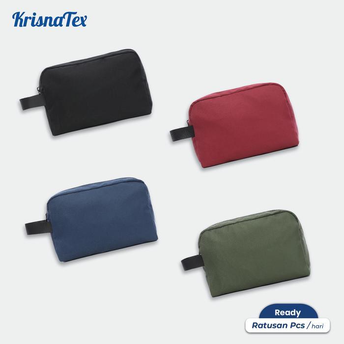 [] Krisnatex Handbag Cordura Polos - Pouch Travel Tas Organizer Gadget