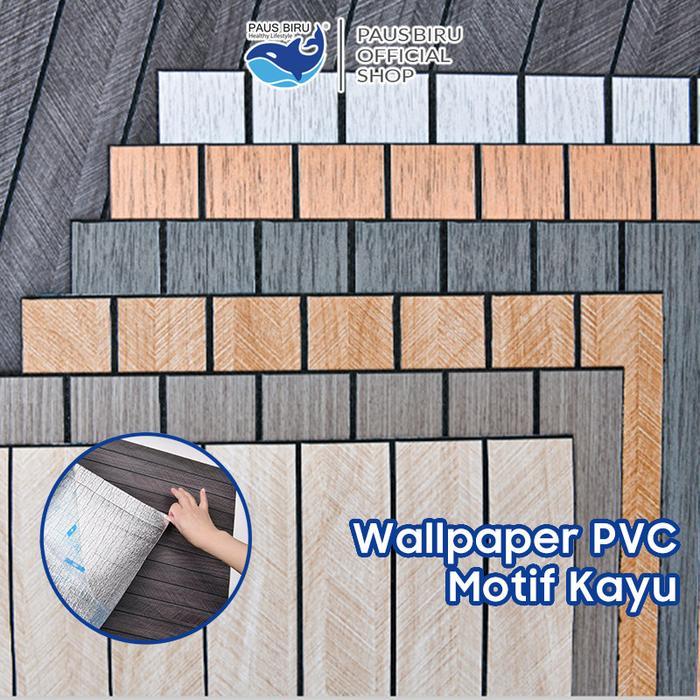 [] Paus Biru - PREMIUM Wall Panel PVC+foam WoodPanel Dinding 3D PVC+foam Wpc Panel Terlengkap
