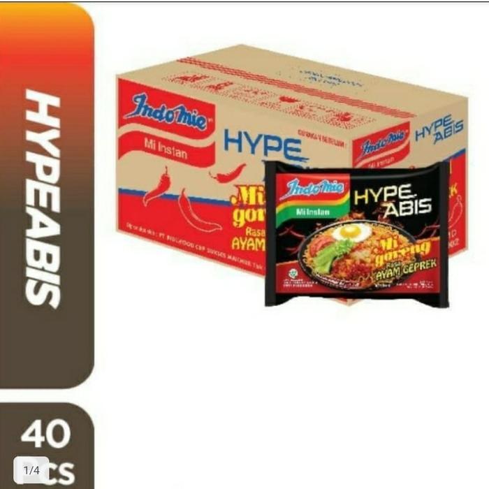 Sedia indomie goreng ayam geprek 1 dus PT Indofood