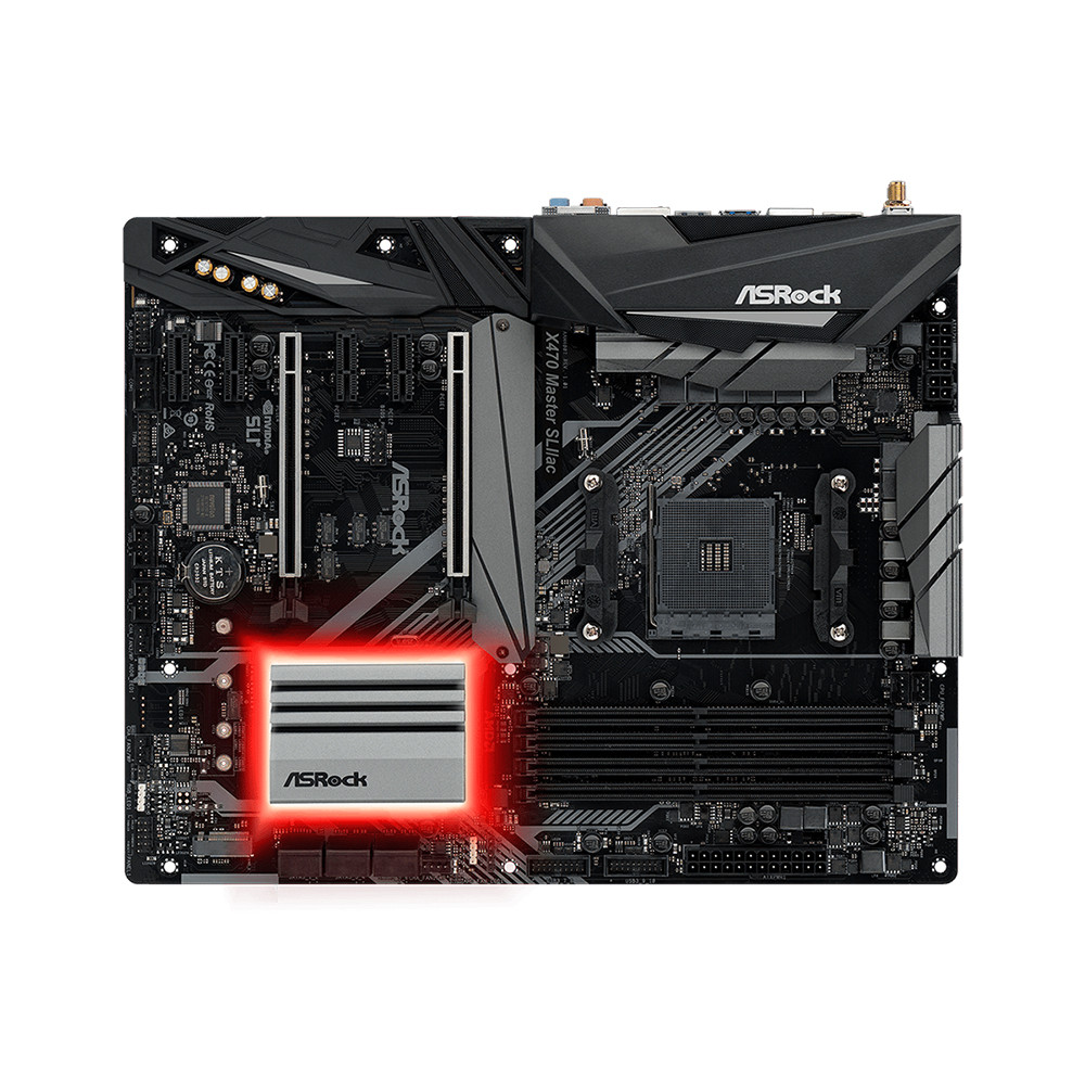ASROCK brand new X470 MASTER SLI/AC AMD X470 Motherboard AM4 Support Ryzen 7 5800X Ryzen 7 5800X3D 5