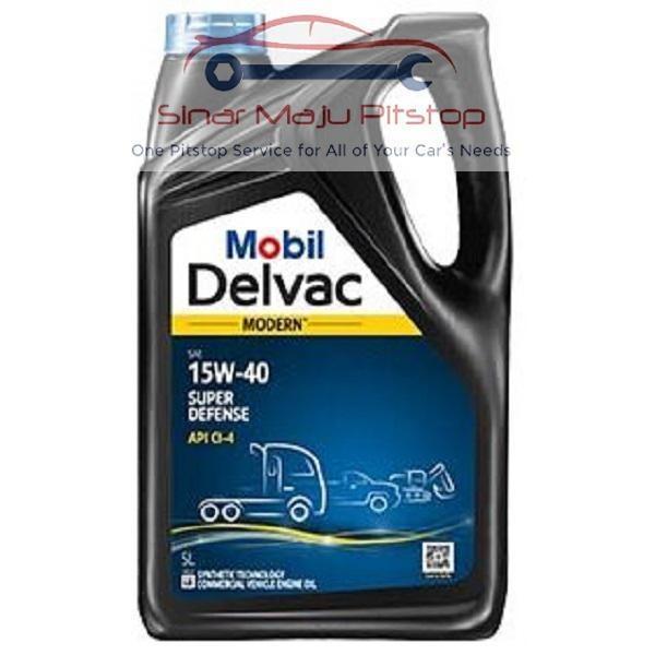 Mobil Delvac MX 15W-40 Pelumas Oli Mesin Mobil Diesel 5 Liter ORIGINAL
