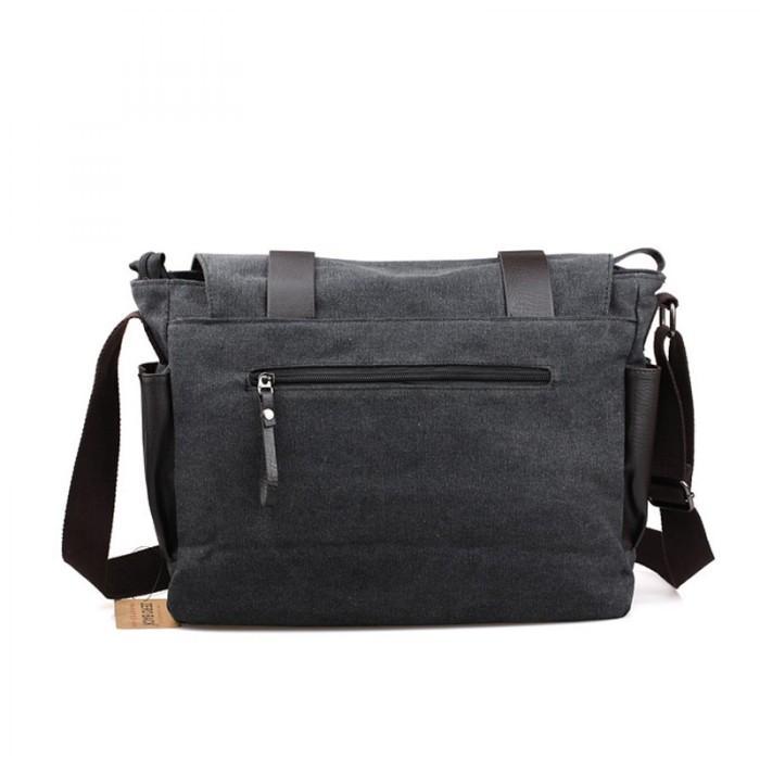 Tas Selempang Minimalis Tas Selempang Pria Kanvas Kapasitas Besar Korean Style Canvas