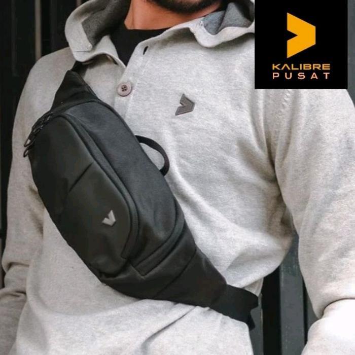 Waist Bag Pria Tas Pinggang Kalibre Regum 3L Original Waist Bag Kalibre Regum Tas Crossbody