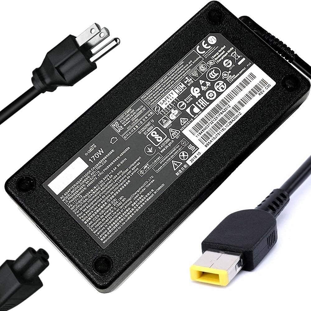 170W 20V 8.5A Laptop Power Adapter Charger For Lenovo ThinkPad P1 P15 P17 T15g T15p P16 P16v P15v
