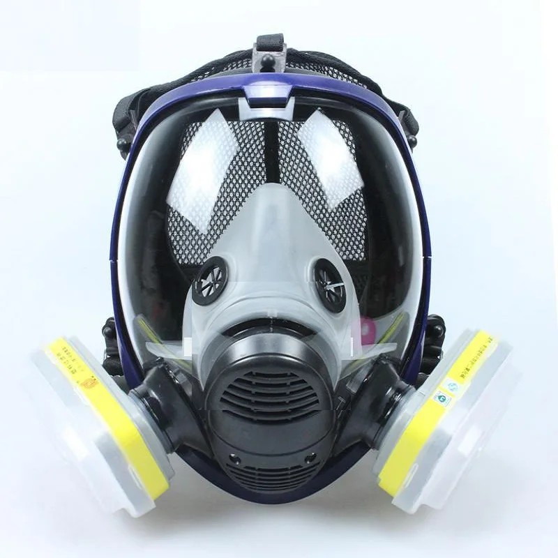 Gas Mask 68006001 Gas Mask Acid Dust Mask Gas Mask Paint Pesticide Spray Silicone Filter Laboratory