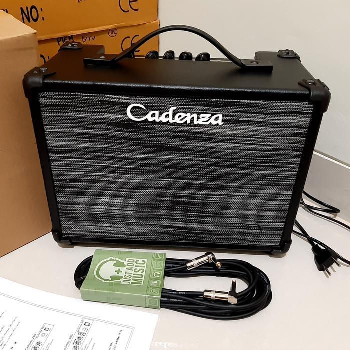Ampli gitar elektrik/akustik elektrik cadenza 20G plus kabel jack