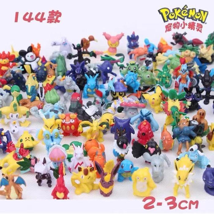 Figure Pokemon 24 Set Pc 3-4cm Pokemon Random TSUKIE
