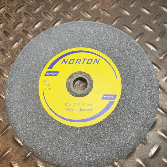 Batu asah band saw Norton ( gergaji pita) 8x1/2 x 3/4 A80