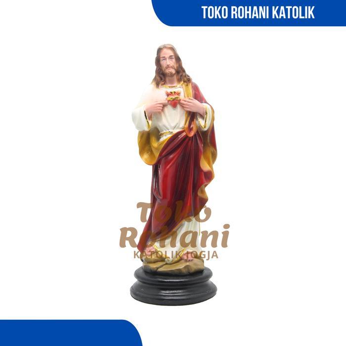 PATUNG TUHAN YESUS 30 CM (CLASIC) / PATUNG YESUS HATI KUDUS / PATUNG BESAR / PATUNG KATOLIK / PATUNG