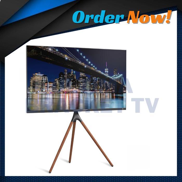 TRIPOD TV STAND 32 - 65 INCH LCD LED OLED STANDING ADJUSTABLE