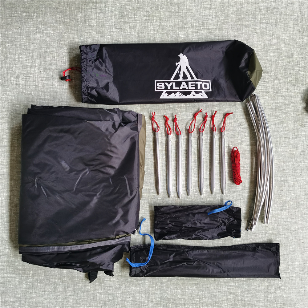 Lightweight Backpacking Tent with Carry Bag, Portable Waterproof Tent for Camping, Hiking, Bivy