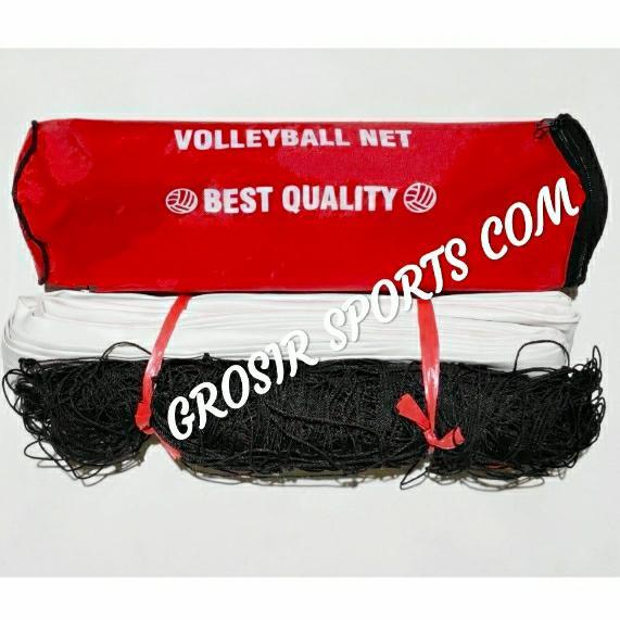 JARING / NET VOLI / VOLLY / VOLLEY BALL COVER RED
