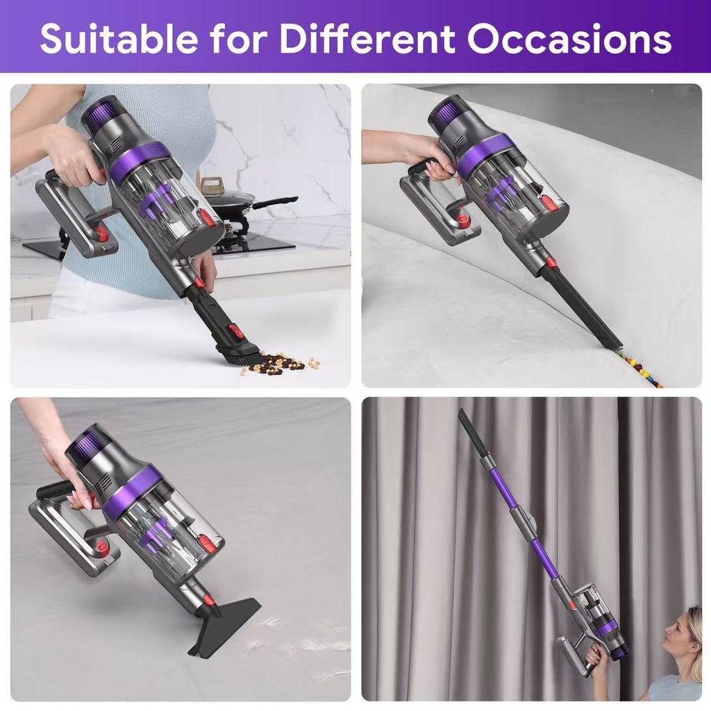 New Design Long Life houseuse Vacuum 35000pa Large Suction Handheld Multi-nozzle Dust&Mite Removal