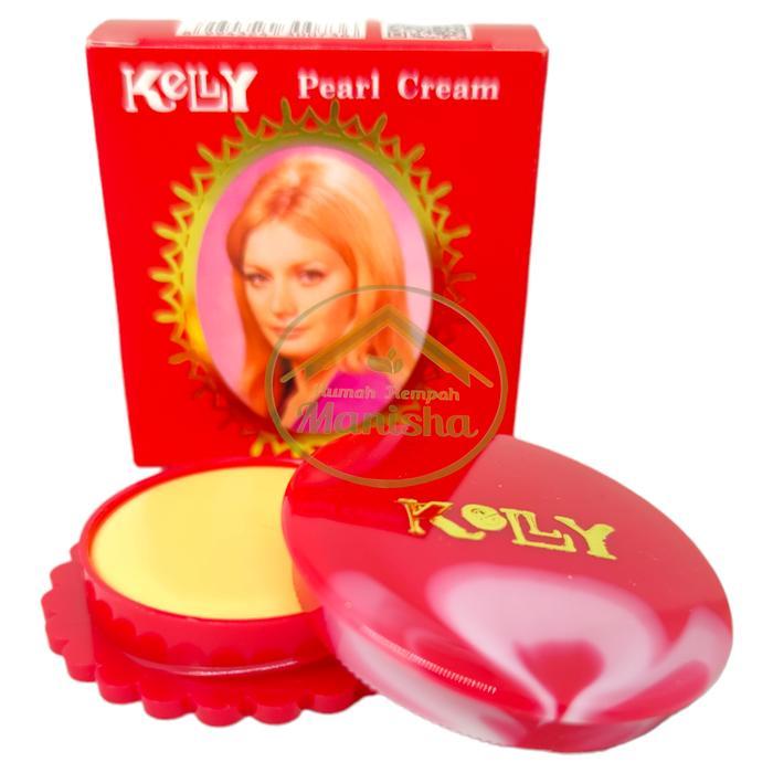 Kelly Pearl Cream BPOM ORI - Foundation Alas Bedak Tabir Surya Pencerah Wajah